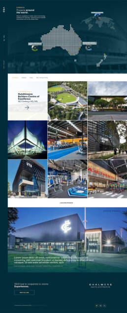 Chalmers Sports Architecture - CSA Website